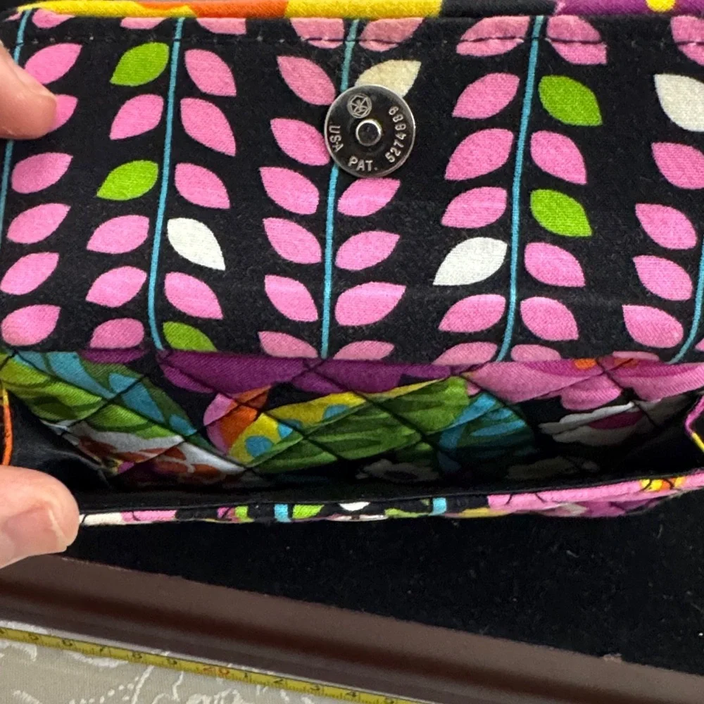 Vera Bradley Floral Patchwork Wristlet